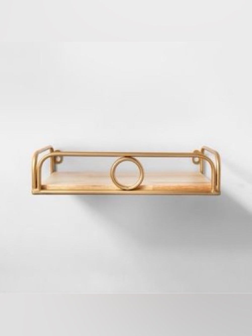 Opalhouse 12" X 7” Decorative Wall Shelf-Gold